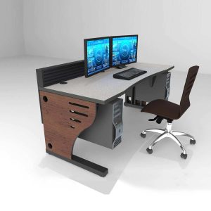 Single Station Control Room Desk