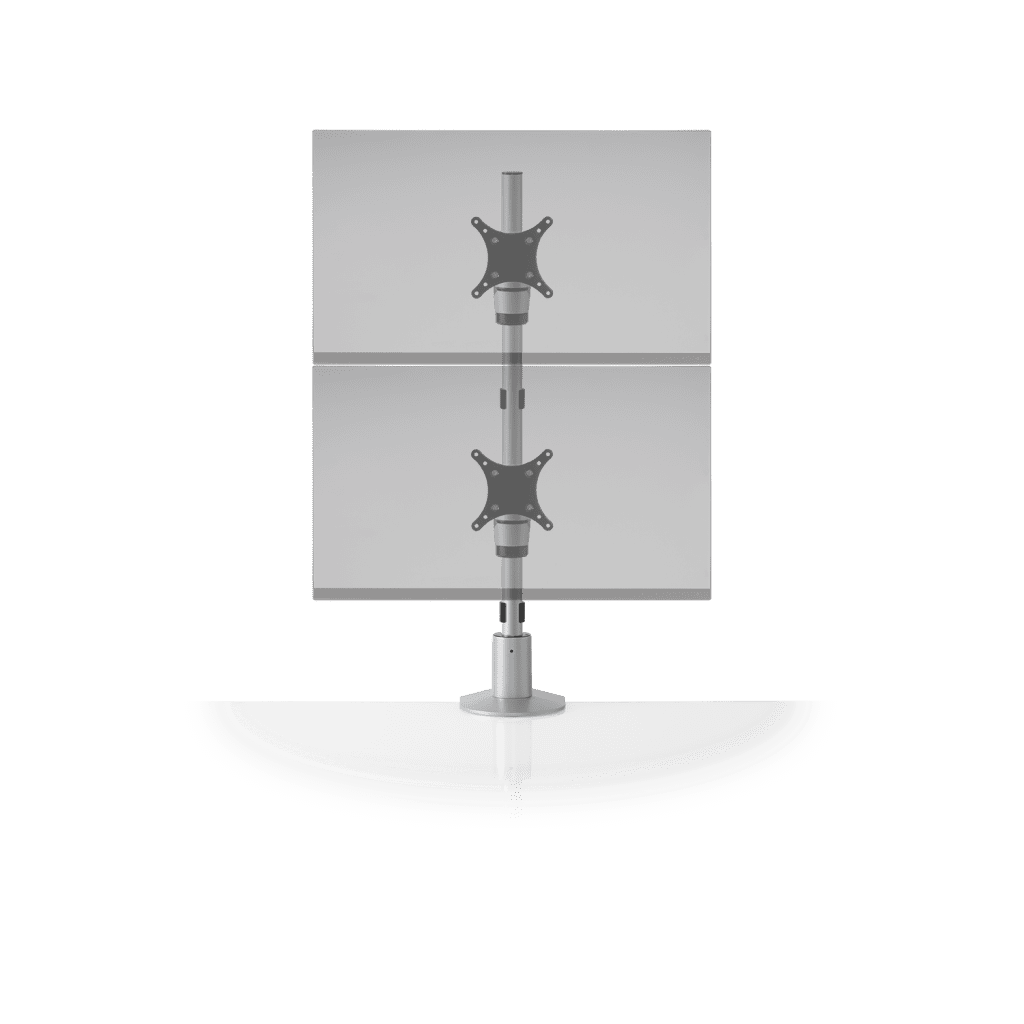 monitor arm with monitors