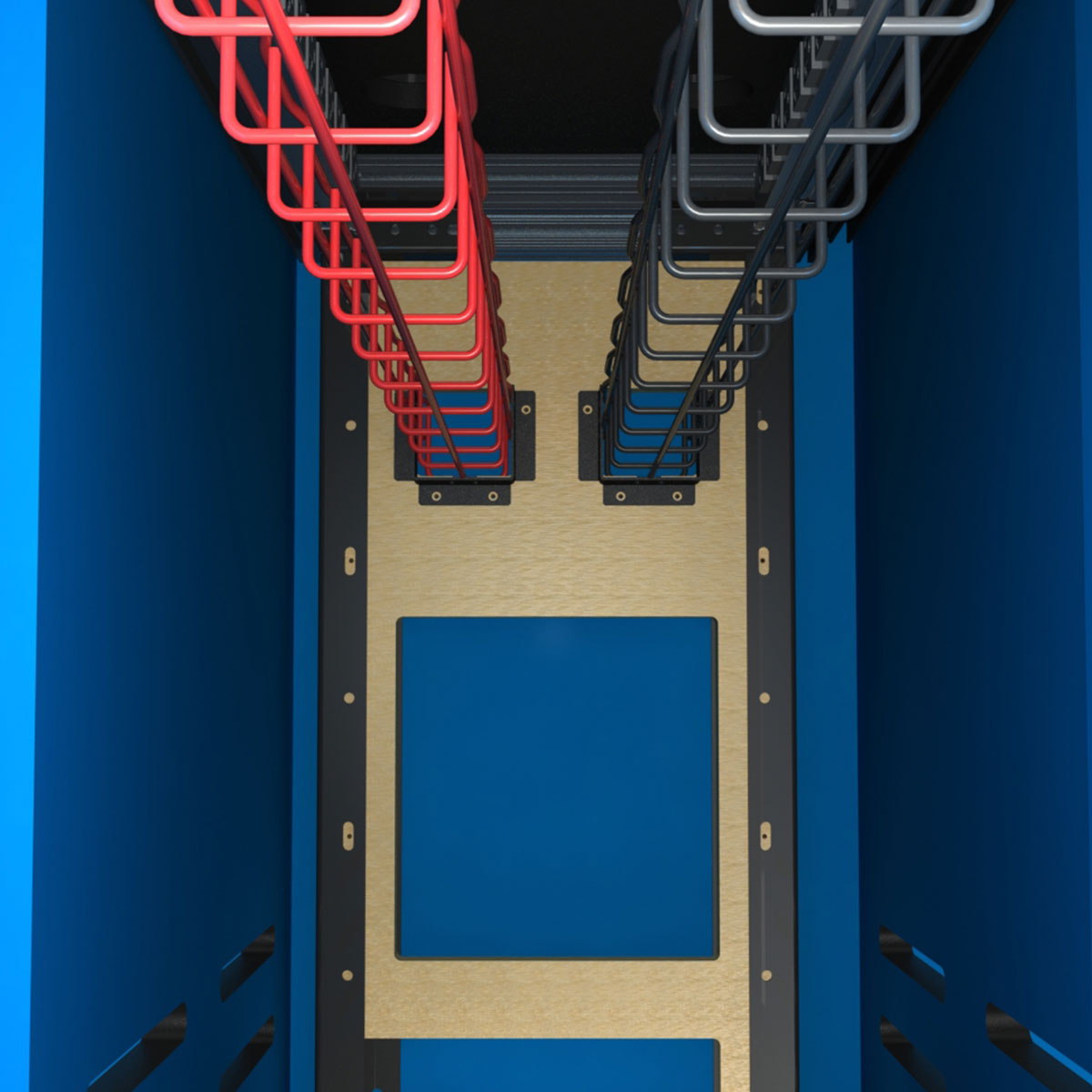 Cable Trays for Control Room Furniture